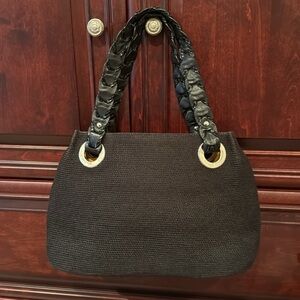 Eric Javits Black large woven Handbag